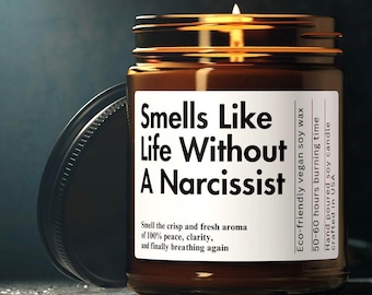 Breakup Candle Divorce Gift Narcissist Gift for Best Friend Funny Divorce Cheer Up Gift Funny Gifts Breakup Care Package Gift Personalized
