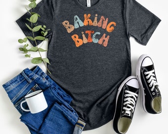 Backen Shirt für Backliebhaber Backen Geschenke Backen Geschenk Lustiges Bäcker Shirt Plätzchen Shirt Bäcker Backen T-Shirt, Für Sie für Ihn