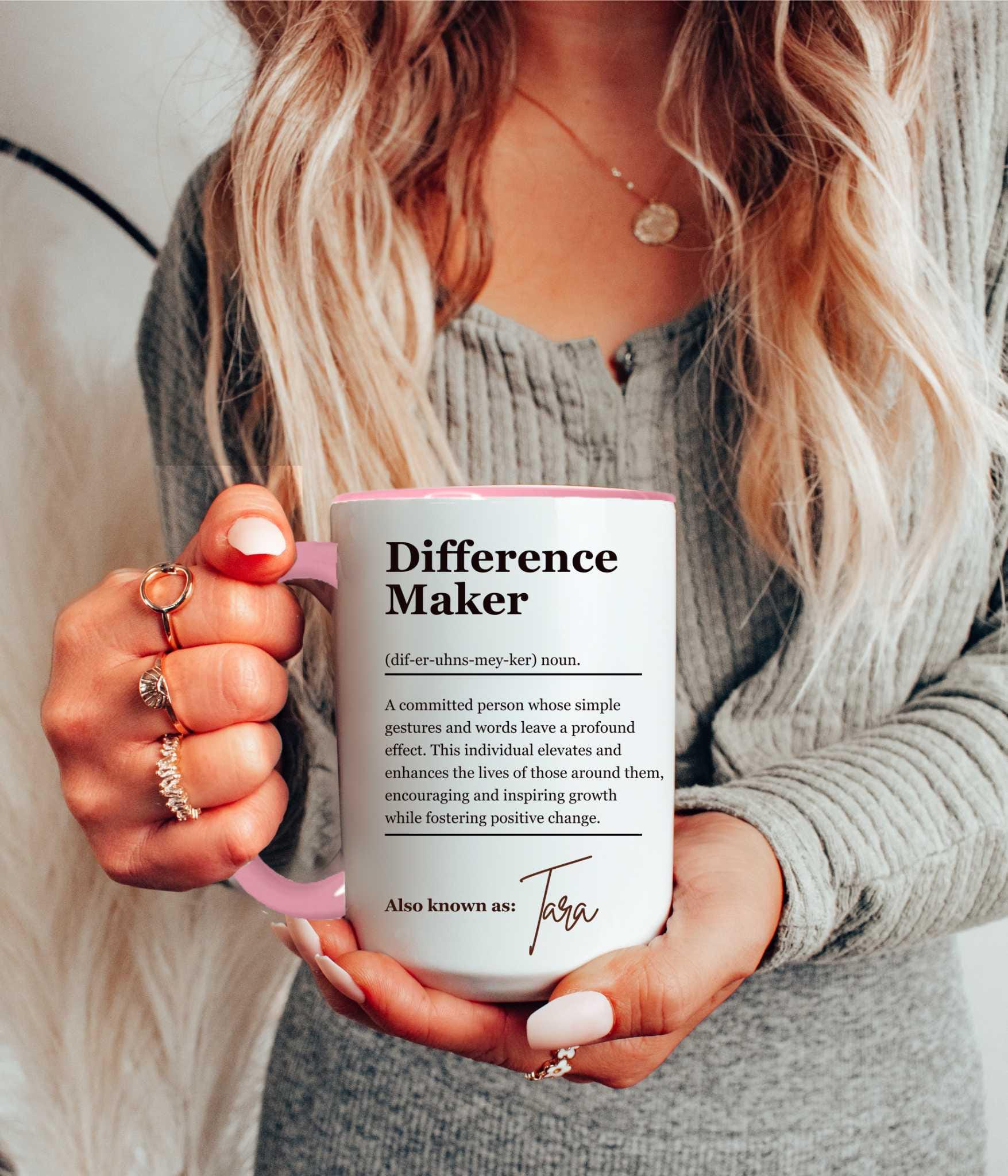 Custom Differences Image Custom Difference Maker Mug Personalized Difference Maker Mug ...