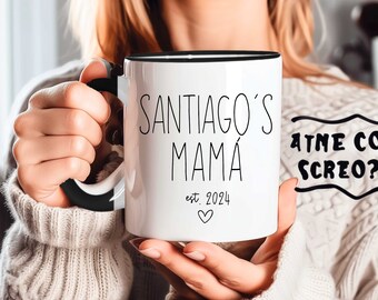 New Mom Mug, First Time Mom Gift Ideas, Mothers Day Gift, Baby shower Gift, From Baby To Mom, Mommy Coffee Mug