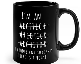 Architect Mug architect gift architecture gift architect gift for men architect gift for women architect gift idea architecture mug
