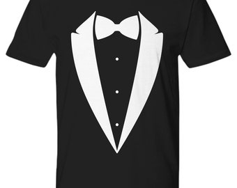 Camisa de esmoquin, camisa de esmoquin, regalos de padrinos de boda, camisa de padrinos camisa de padrino de mejor hombre, regalo de padrino de boda, esmoquin retro, vestido de disfraces, esmoquin falso, #o ...