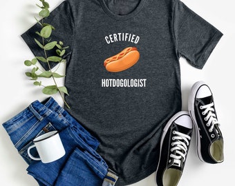 Camiseta de perrito caliente Regalo de perrito caliente para amantes de los perritos calientes Camiseta divertida de perrito caliente Camiseta divertida de perrito caliente Camiseta gourmet Camiseta para amantes de los perritos calientes Camiseta para amantes de los perritos calientes