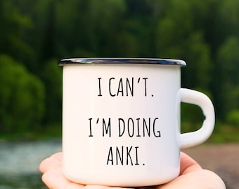 Custom Med Student Gift Med Student Mug Medical School Gift Doctor Mug  I'm Doing Anki  Anki Gifts  New Doctor  PHD Gift  Premed Gift