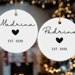 Propuesta Padrinos en español Gfit Regalos Para Padrinos Padrinos de Bautizo Regalo Padrino Set Regalo Padrinos Regalo Padrinos Padrinos Español