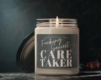 Gift for caretaker custom Caregiver Definition Candle Caregiver Appreciation Gift For Caregiver Scented Candle Cancer Caregiving Candle Gift