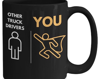 Trucker Kaffeetasse LKW Fahrer Geschenk LKW Fahrer Tasse Geschenk für LKW Fahrer Vatertag