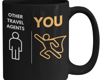 Travel agent gift, travel agent mug, travel agent gift, travel agent gift, travel agent mug, mug for travel agent, father'sday