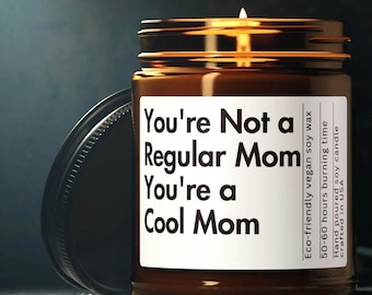 Funny Mom Candle Gift for Mom Birthday Candle In My Mom Era Gift from Daughter Funny Gifts Cool Mom Mother's Day Candle Custom Gift for mom