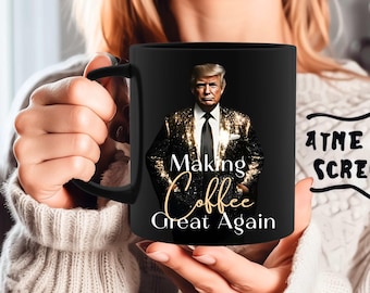 Ransalex Divertente tazza da caffè Trump Dad a tema presidente Donald