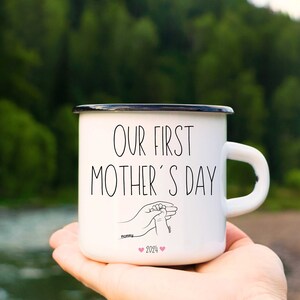 Our First Mother&#39;s Day Mug Custom Name Mug For Mom First Time Mom Gifts First Mother&#39;s Day Gifts From Baby Mexican Mother&#39;s day gifts