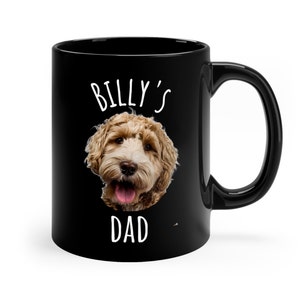 Hond vader cadeau vader hond hond vader mok hondenmok hondencadeau hond vader ornament beste vader hond koffiemok gepersonaliseerde hondencadeau hond vader kerstcadeau swea