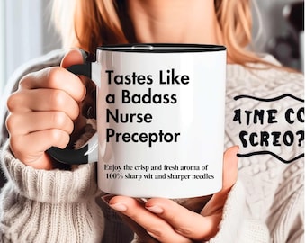 Nursing School Gift for Nurse Preceptor Funny Mug Gift for Her Nurse Appreciation Nurses Week Gift Registered Nurse Graduation Gift