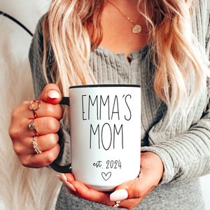 First Time Mom Mug, New Mom Gift Ideas, Mothers Day Gift, Baby shower Gift, From Baby To Mom, Mommy Coffee Mug