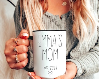 First Time Mom Mug, New Mom Gift Ideas, Mothers Day Gift, Baby shower Gift, From Baby To Mom, Mommy Coffee Mug