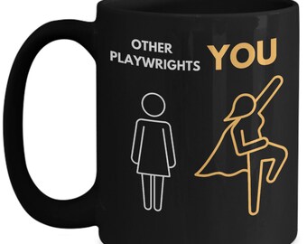 Playwright gift, personalized, for playwright, mug, playwright coffee cup, playwright present, best playwright, ever coffee mug, motherday,