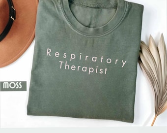 Comfort kleuren Sweatshirt ademhalingstherapie Aangepaste ademhalingstherapeut-sweaters Gezondheidszorgwerker truien voor therapeut Rt-sweater
