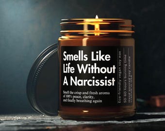 Breakup Candle Divorce Gift Narcissist Gift for Best Friend Funny Divorce Cheer Up Gift Funny Gifts Breakup Care Package Personalized Gift