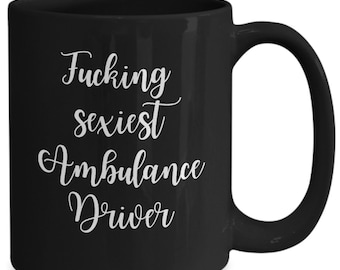 Ambulance driver gift, 1 year anniversary gift for boyfriend ambulance driver gift, gift for ambulance driver, funny novelty birthday pre...