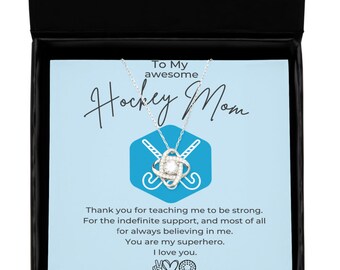 Hockey mom necklace, hockey sticks necklace, sports jewelry, name necklace, hockey player necklace, hockey jewelry, team colors
