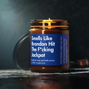 Custom Engagement Candle Funny Gifts Wedding Candle Personalized Candle Bachelorette Party Funny Candles Custom Engagement Gift Personalized