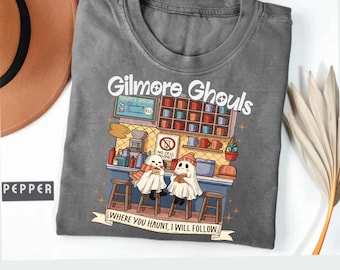 Comfort Colors®Gilmore Ghouls sweatshirt Ghost Parody Halloween Fall shirt for Gilmore tee Halloween Shirt TV Show Tee Gift Halloween 2025