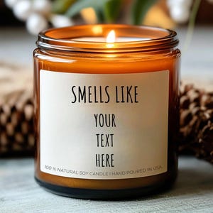 Personalized Gift 2024 Personalized Candle Custom Gift Funny Candles, Smells Like  Christmas Gift for Boyfriend Gift Gift for Grandma from
