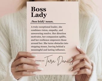 Diario personalizado para jefas, regalo personalizado para jefas, diario para jefas, regalo de recuerdo para jefas, regalo para jefas, gerentes.