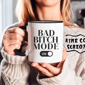 Tazza cattiva stronza, regalo migliore stronza, regalo migliore amica, regalo migliore stronza per lei, regalo di compleanno stronza, regalo di amicizia, tazza BFF Tazza da caffè Bestie