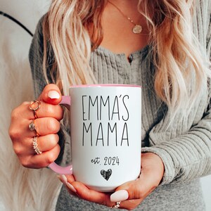 First Time Mom Mug,Gift for New Mom Ideas, Mothers Day Gift, Baby shower Gift, From Baby To Mom, Mommy Coffee Mug