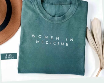 Sudadera para mujer en medicina, colores cómodos, sudadera para médico, regalo para graduado de la escuela de medicina, regalo para el día del partido, doctora, estudiante de medicina, personalizada