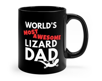 Tazza lucertola per papà lucertola Tazza regalo papà lucertola per papà lucertola Regalo proprietario lucertola Regalo amante lucertola Tazze lucertola Regali lucertola Fan lucertola