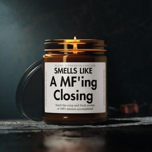 Personalized Real Estate Gift Soy Candles new Custom Realtor Candle Salesperson Gift Real Estate Marketing Realtor Marketing Realtor Gift
