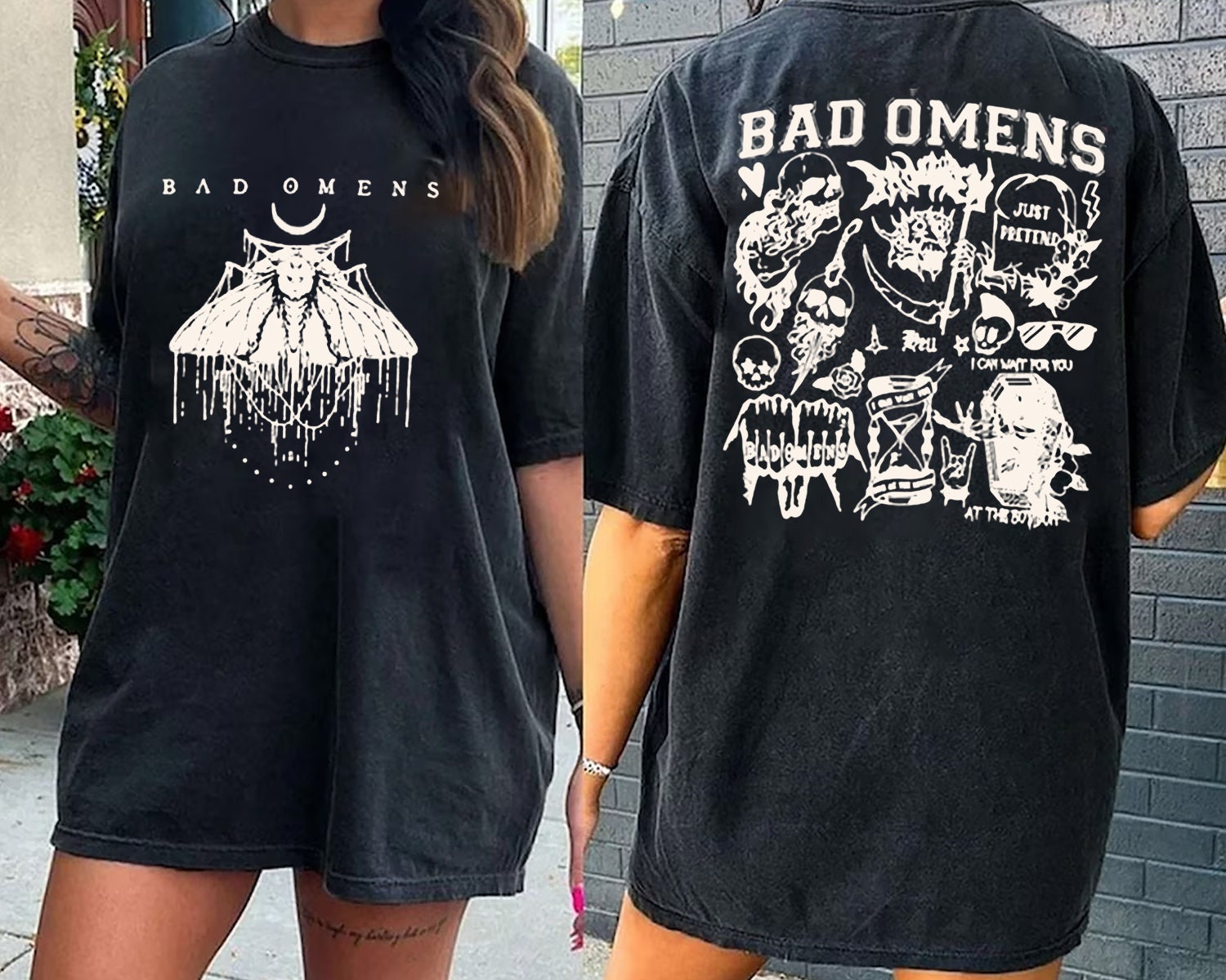 Vintage Bad Omens 2024 Shirt, Bad Omens Concrete Forever Tour 2024 T