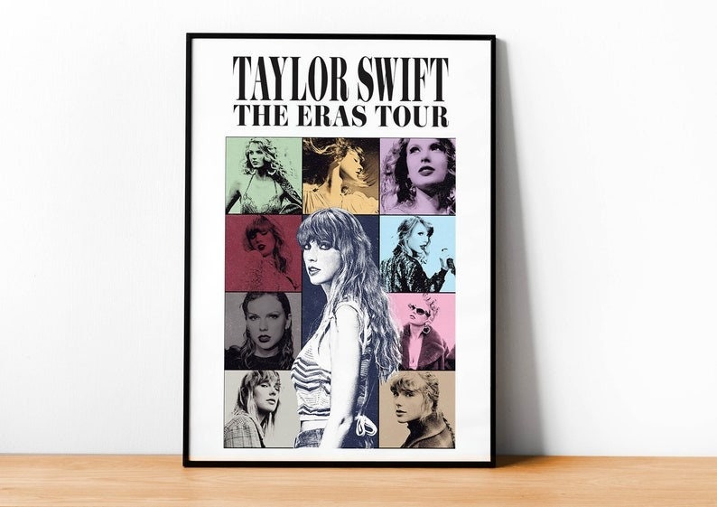 Taylor Swift the Eras Tour 2024 Poster Canvas, Eras Tour 2024 Poster