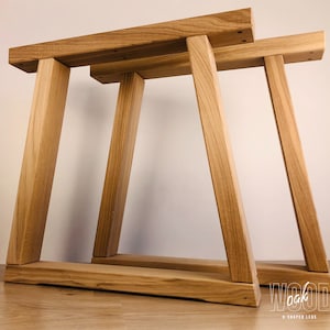Oak Coffee Table U-Legs