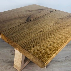 Rustic Oak coffee table top, 600 x 600 mm