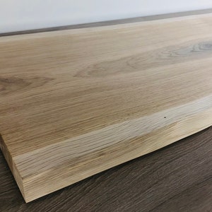 Oak bench surface