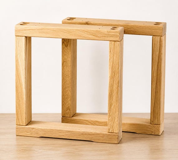 Bench legs, oak legs, kichen bench legs