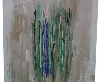 Tableau acrylique "Favorite" abstrait peint sur toile