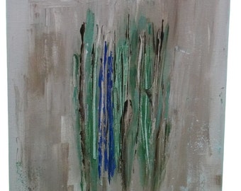 Acrylic picture "Favorite" abstract painted on canvas