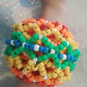 rainbow epic kandi cuff!! XD