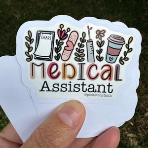 Medical Assistant Stickers - Etsy