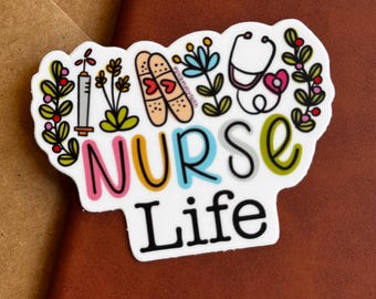 Nurse Stickers Nurse Life