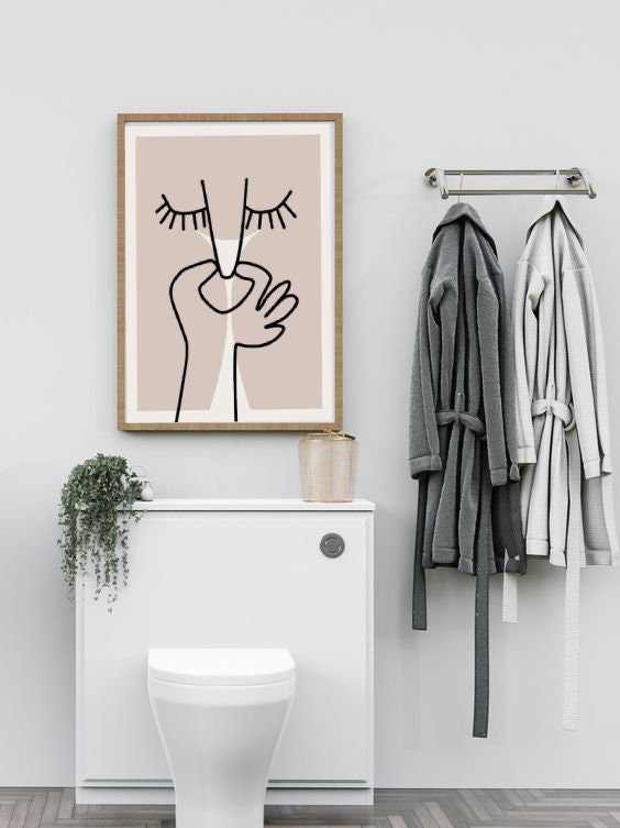 Funny Bathroom Wall Decor Toilet Printable Art Digital Etsy — free download