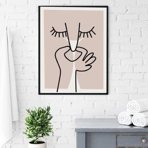 Funny Bathroom Wall Decor, Toilet Printable Art, Digital Download, Wall ...