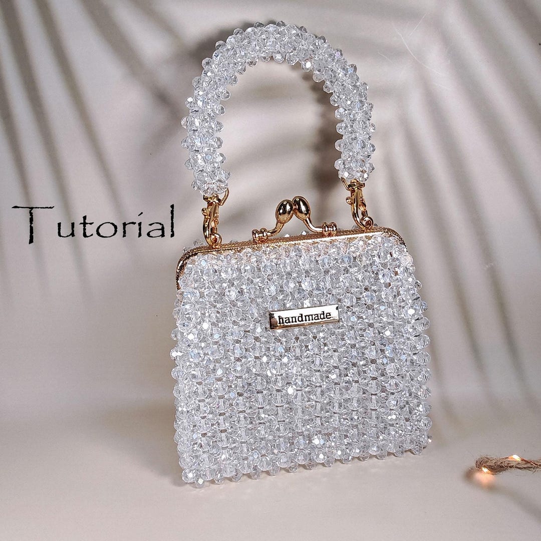 Tutorial per borsetta da sera con perline – Pochette di cristallo fai da