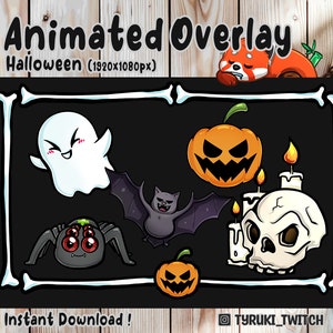Animated Halloween Overlay