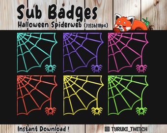 Sub Badges Spiderweb
