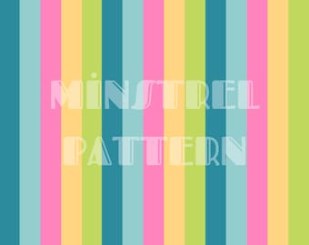Spring Pastel Stripes Seamless Pattern for Fabric Printing Sublimation, Sublimation File, Surface Design